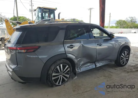 2024 Nissan Pathfinder Platinum from USA, damaged, VIN 5N1DR3DGXRC301026